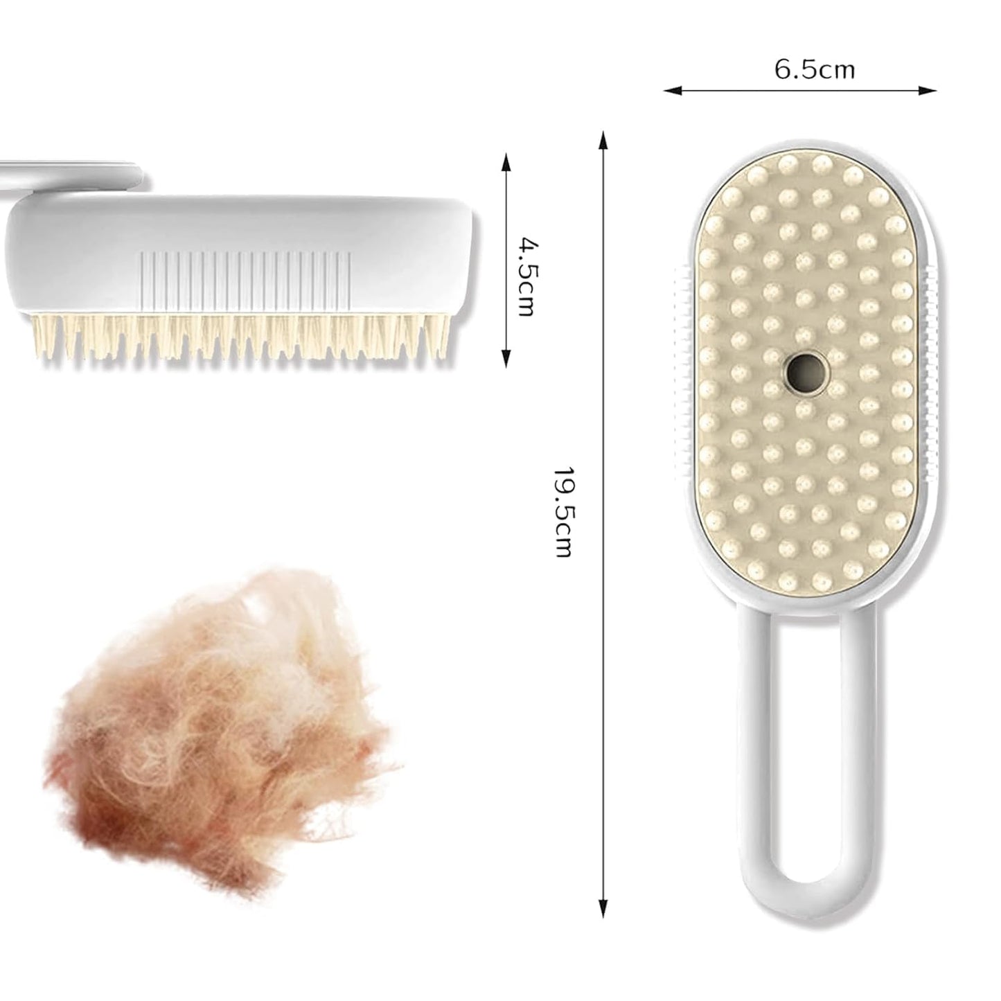 3 In 1 Electric Pet Steam Brush - Petsberg®