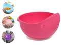 Plastic Heavy Rice Bowl Strainer/Colander - CDesk Dropship