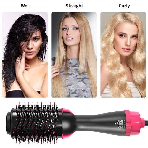 One Step Hair Dryer and Styler Volumizer With 3-Level Adjustable New - CDesk Dropship