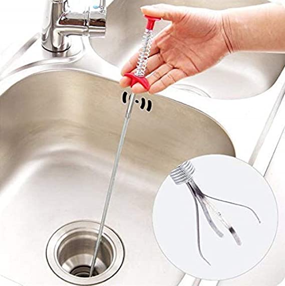 Sink Drain Clog and Hair Catcher Wire Spring - CDesk Dropship