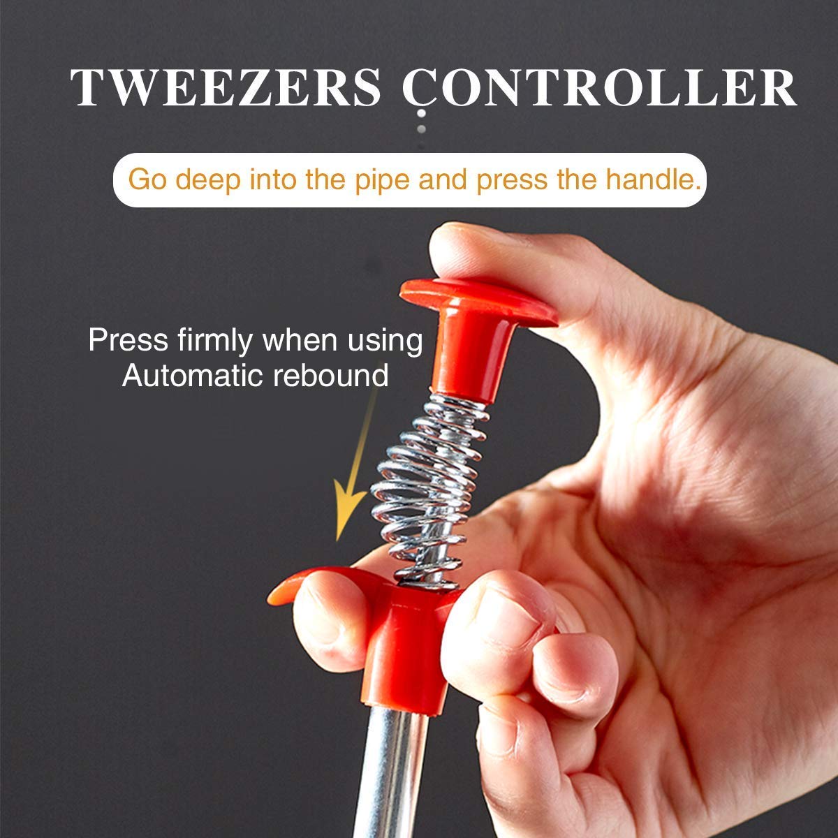 Sink Drain Clog and Hair Catcher Wire Spring - CDesk Dropship