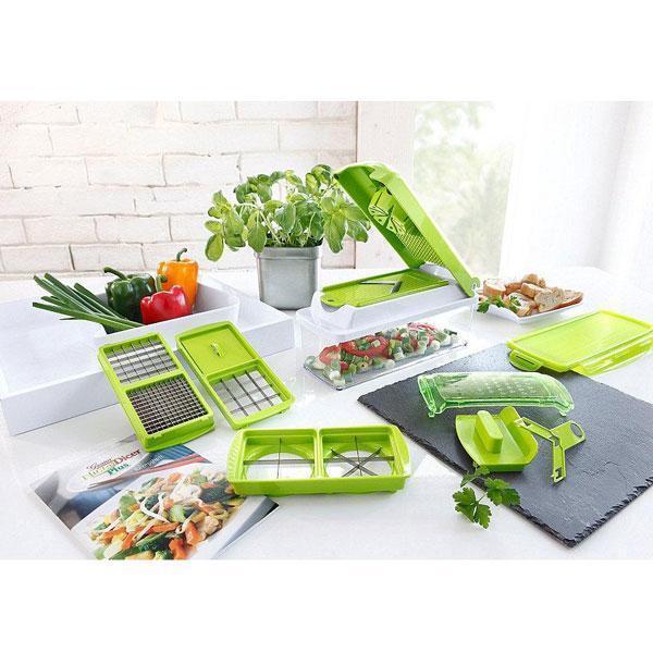 MultiPurpose 12 In 1 - Vegetable And Fruit Chopper/Slicer - CDesk Dropship