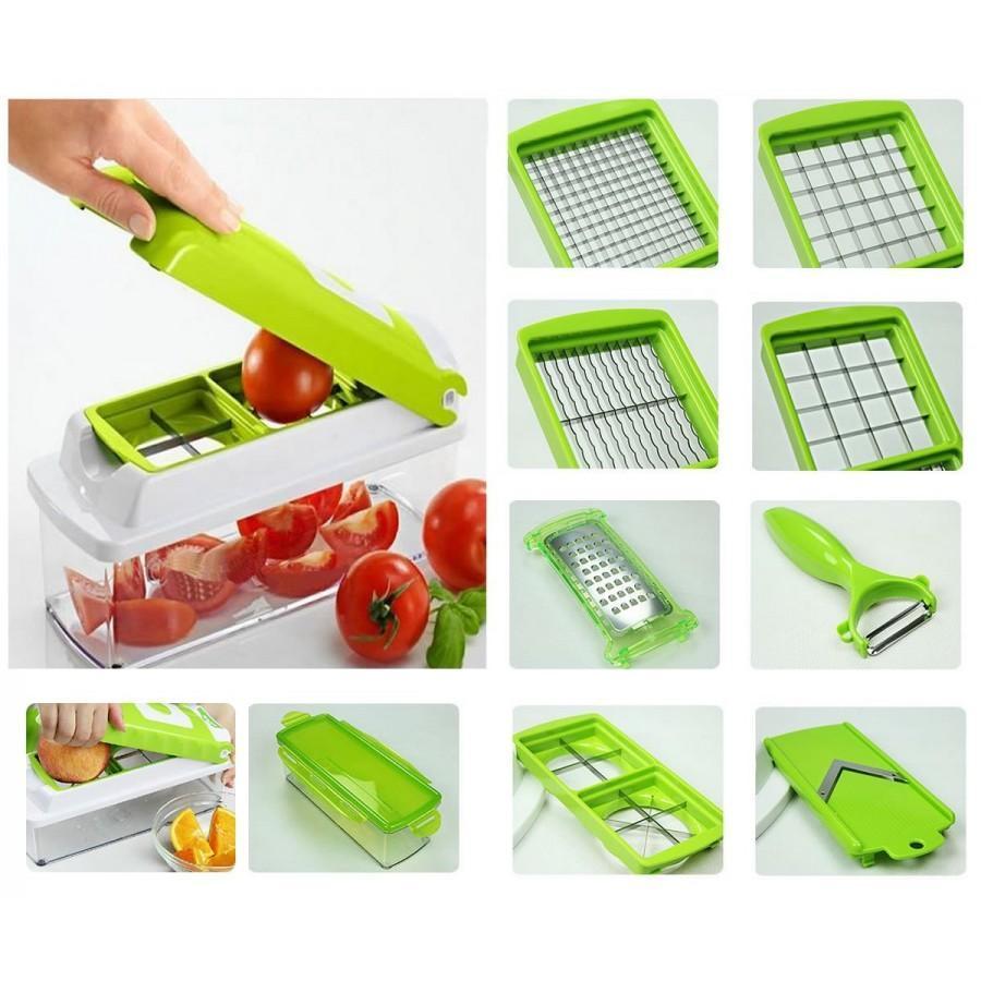 MultiPurpose 12 In 1 - Vegetable And Fruit Chopper/Slicer - CDesk Dropship