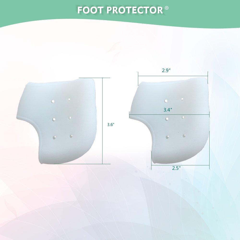 Silicone Heel Protector Anti-Crack Pad [Free Size] - CDesk Dropship