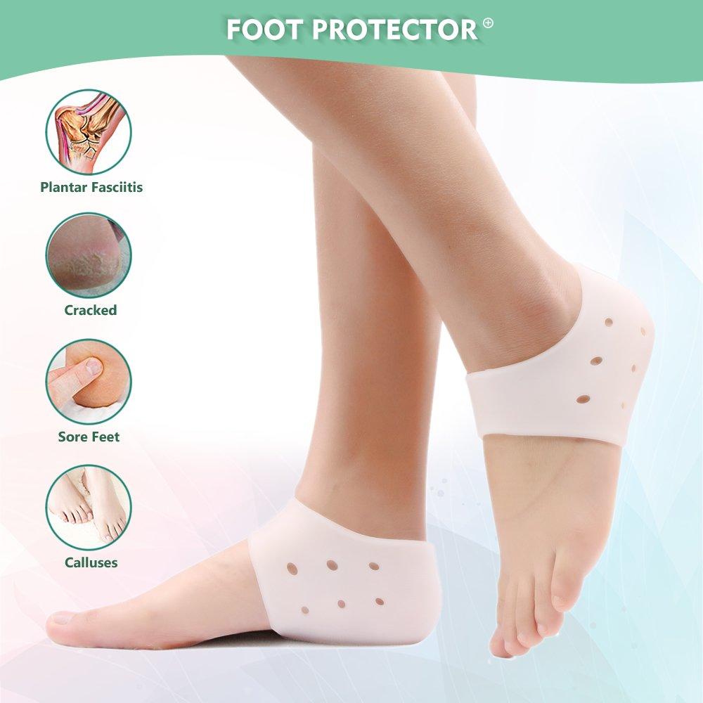 Silicone Heel Protector Anti-Crack Pad [Free Size] - CDesk Dropship
