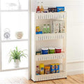 Multipurpose 4 Layer Space Saving Storage Organizer Rack Shelf - CDesk Dropship