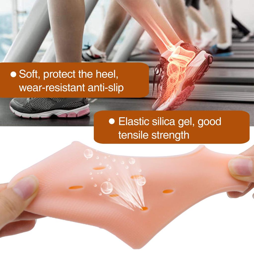Silicone Heel Protector Anti-Crack Pad [Free Size] - CDesk Dropship