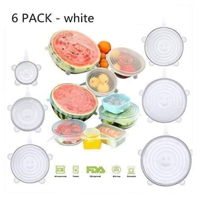 Silicone Stretch Lids Covers (Set of 6) - CDesk Dropship