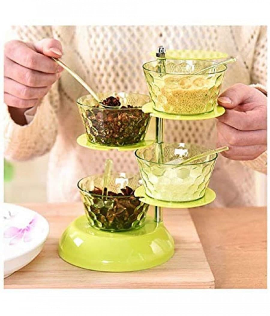 Storage Pickle Tower Container Spice Rack - CDesk Dropship