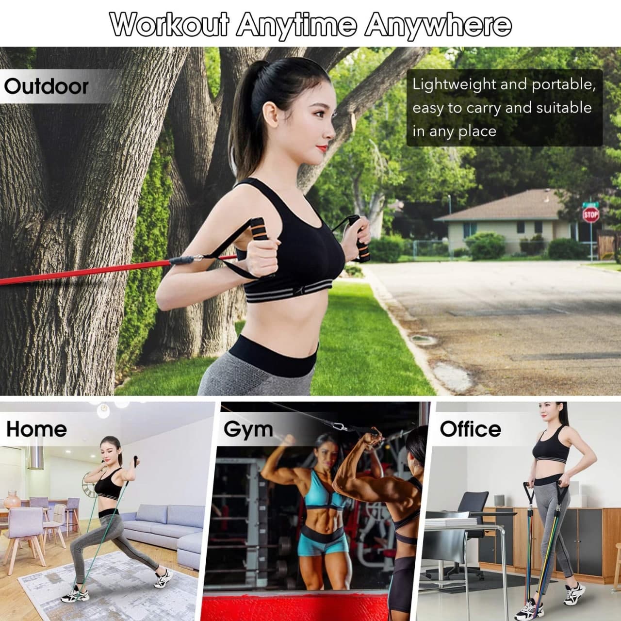 Resistance Band Tubes - CDesk Dropship