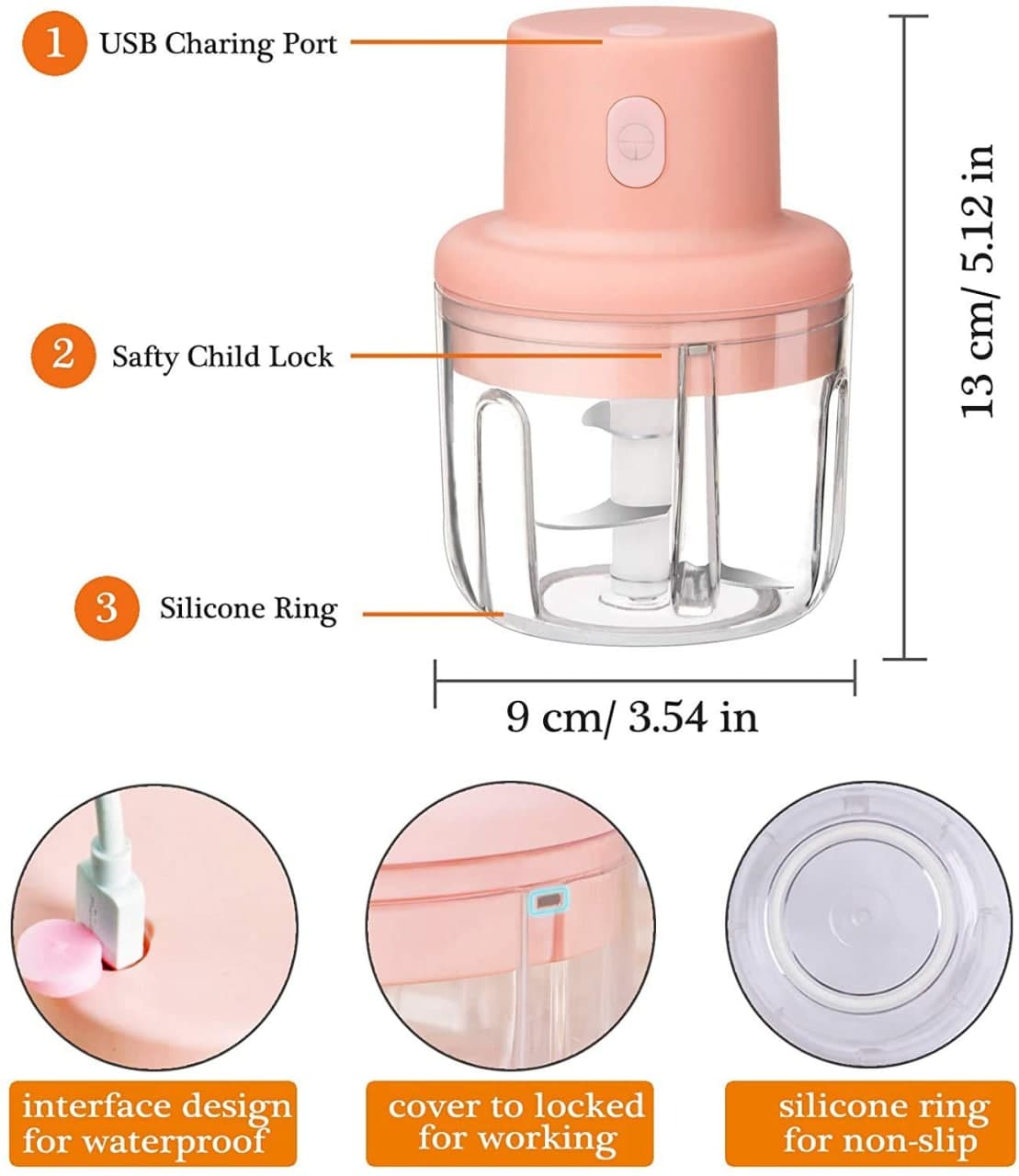 Electric Mini Chopper (100ML) - CDesk Dropship