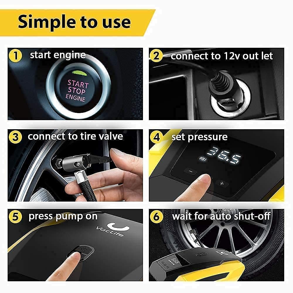 12V 150 PSI DC Air Compressor - CDesk Dropship
