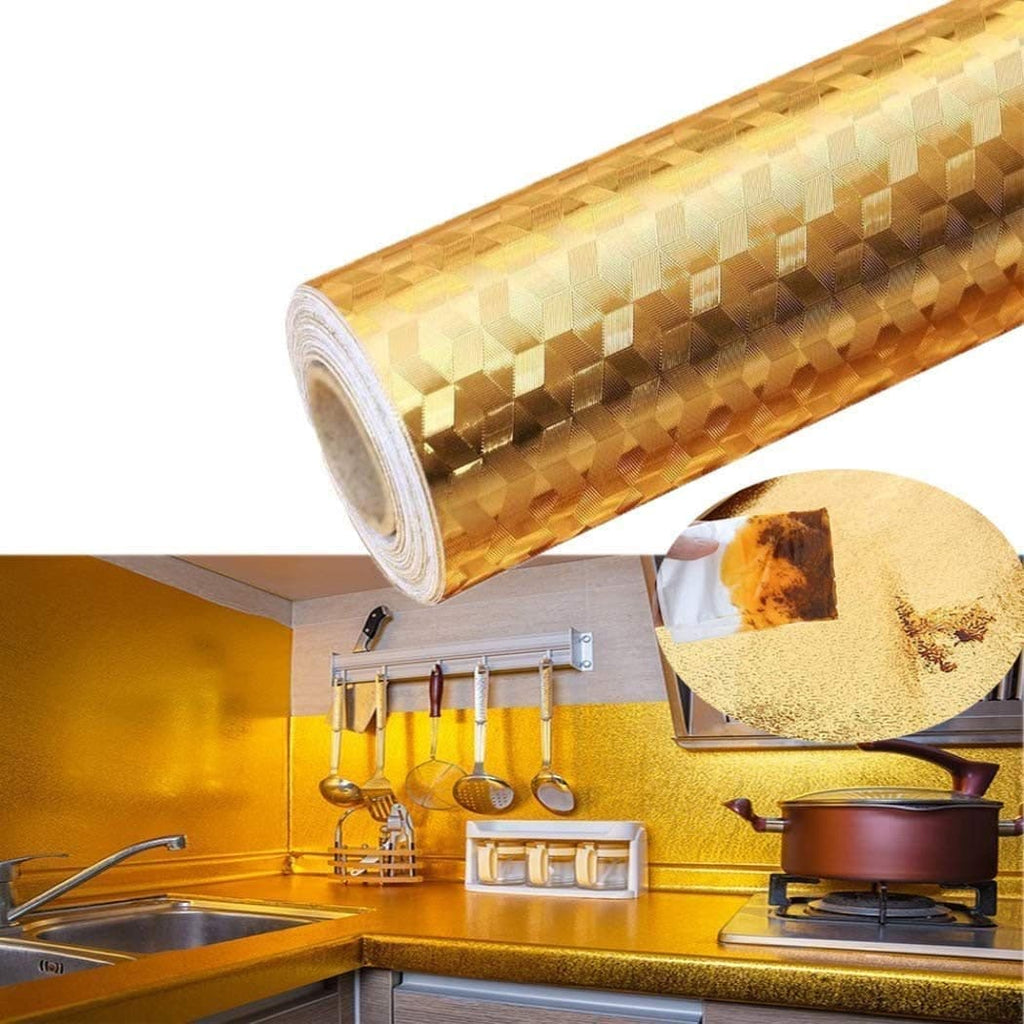 Oil Proof Aluminium Foil Sticker - 60X200 CMS - CDesk Dropship