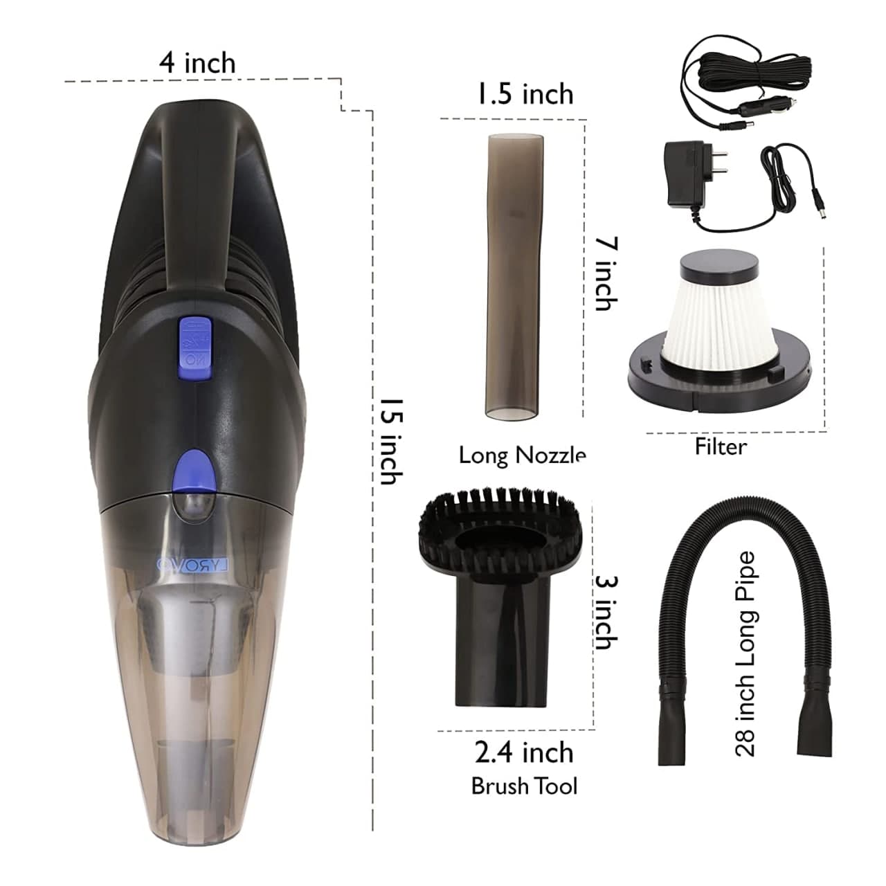 Wireless High Power Vaccum Cleaner - CDesk Dropship