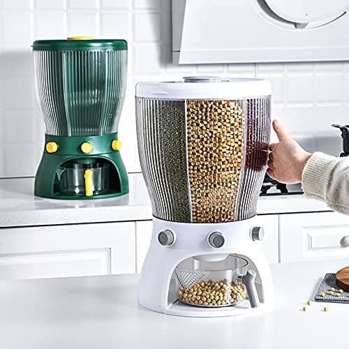 4 in 1 Airtight Cereal Rice Dispenser - CDesk Dropship