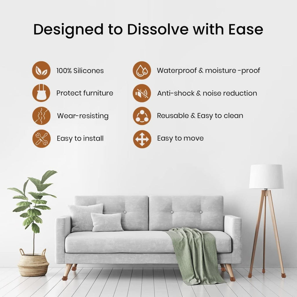 Anti Slip Chair Leg Cover - 1pc - CDesk Dropship