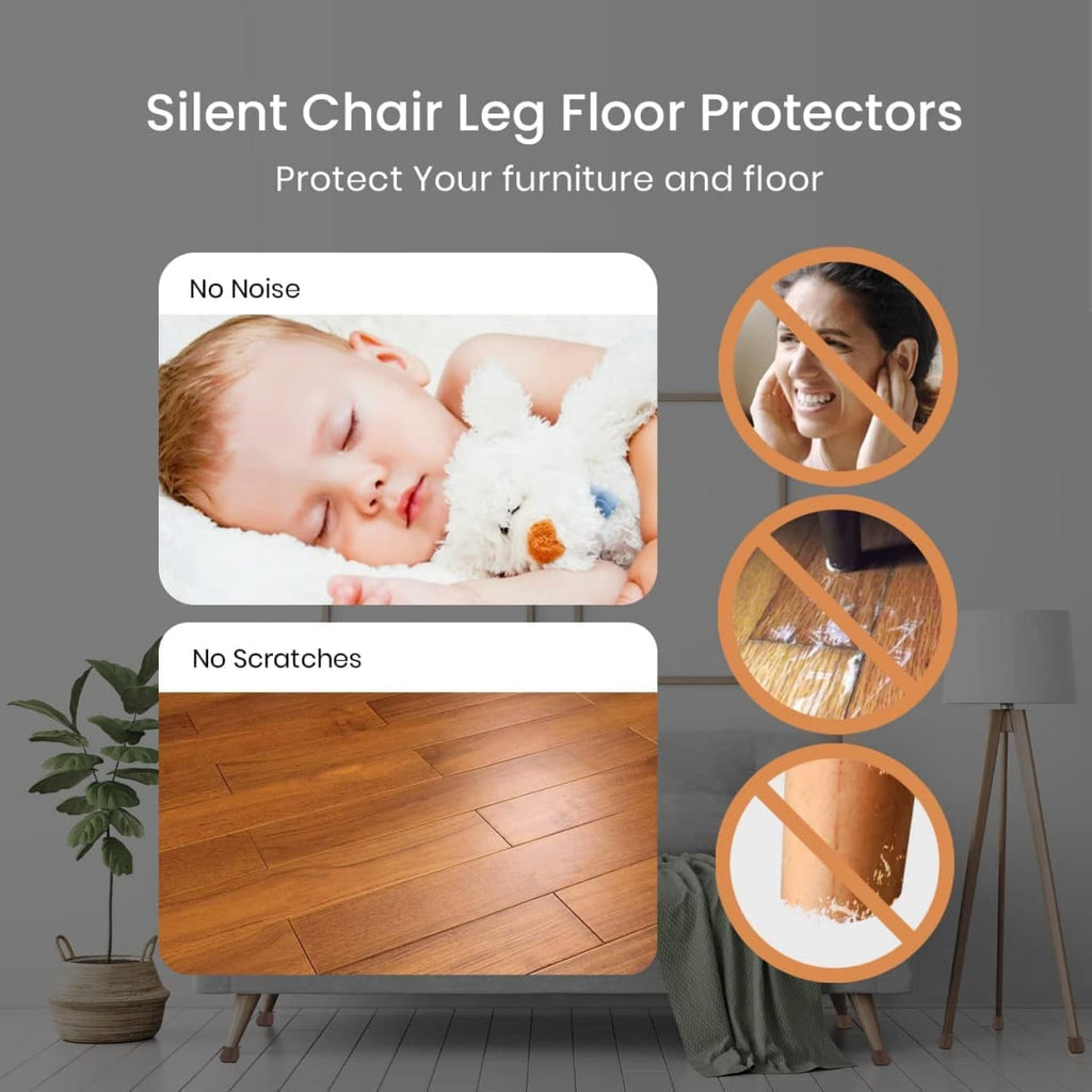 Anti Slip Chair Leg Cover - 1pc - CDesk Dropship